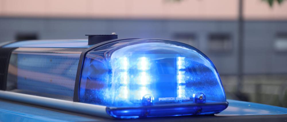 Die Polizei im Einsatz.