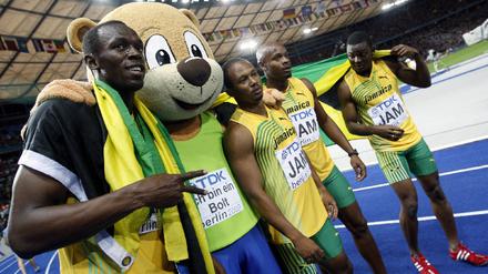 Leichtathletik-WM - 100 m Staffel Männer