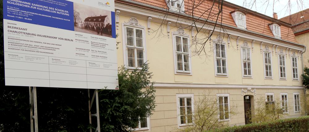 Das Schoeler-Schlösschen in Berlin-Wilmersdorf.