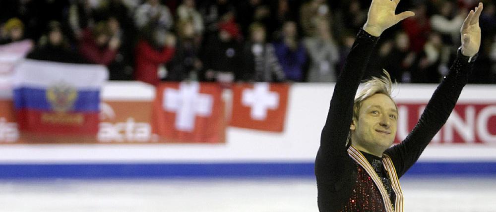 Eiskunstlauf EM - Jewgeni Pluschenko