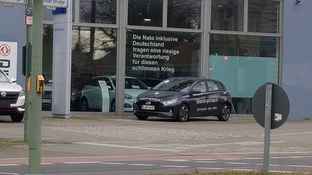 Das Autohaus von Bernd Quinque in Französisch Buchholz.