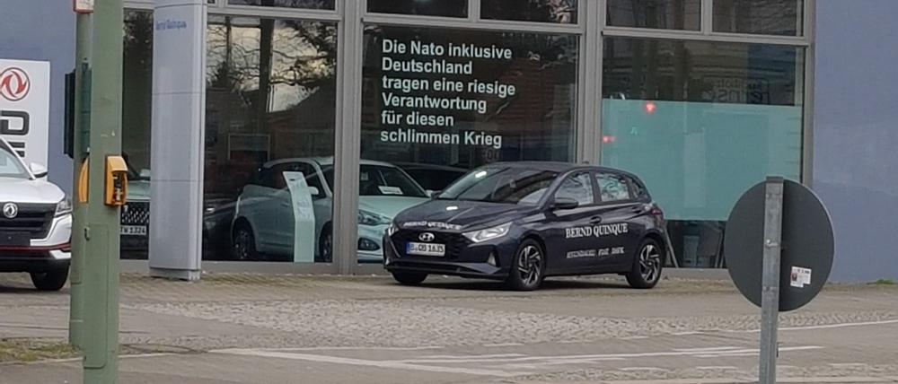 Das Autohaus von Bernd Quinque in Französisch Buchholz.