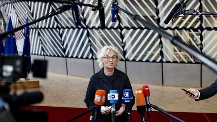 Christine Lambrecht (SPD), heute amtierende Bundesverteidigungsministerin.