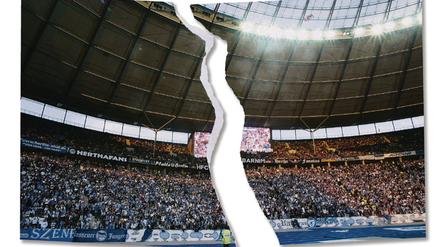 Eine Kurve, viele Meinungen. Eigentlich gibt es einen großen Zusammenhalt in Herthas durchmischter Fangemeinde. Die sportliche Krise hat aber auch in der Ostkurve ihre Spuren hinterlassen.
