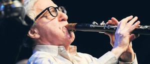 Der erfolgreichste Amateurklarinettist der Welt. Woody Allen im Tempodrom. Foto: dpa