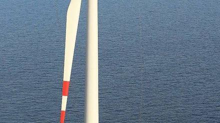 Volle Kraft voraus. Forscher haben Verbundstoffe entwickelt, mit denen man noch größere und effizientere Windräder bauen kann – zum Beispiel für die Nordsee. Foto: ddp