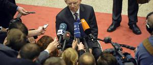 Finanzminister Wolfgang Schäuble