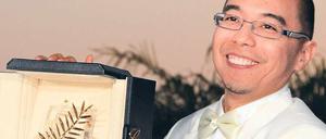 Gold für Thailand. Palmengewinner Apichatpong Weerasethakul. Foto: dpa