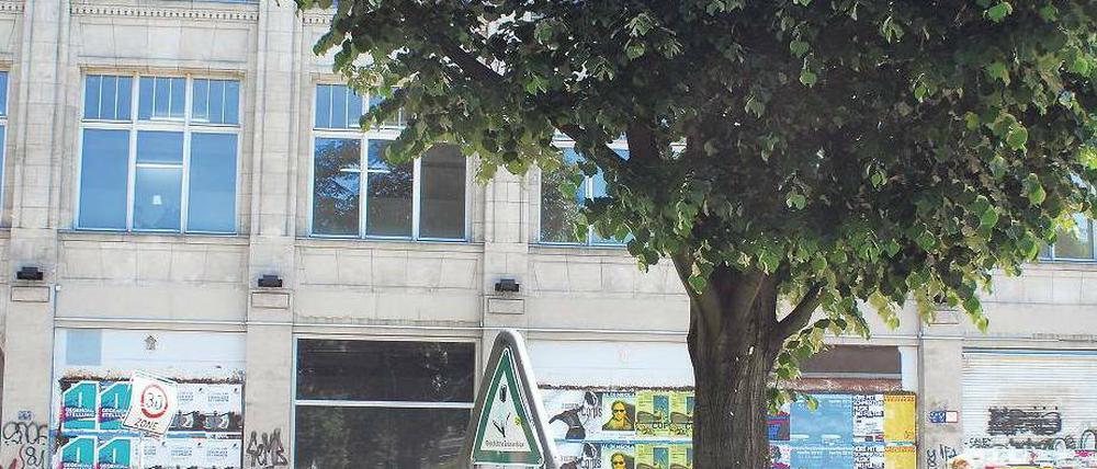Das Leben draußen geht weiter. Im Ex-Kaufhaus nistet sich Kunst ein.