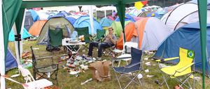 Scheeßel hat 6741 Einwohner, normalerweise. Während der drei Tage Hurricane-Festival sind es 70.000 mehr. In 25.000 Zelten.