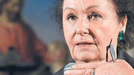 „Wie eine Reise durch eine neue politische Dimension.“ Luc Jochimsen, Linken-Kandidatin für das Bundespräsidentenamt, am vergangenen Freitag in Gotha.Foto: Martin Schutt/dpa