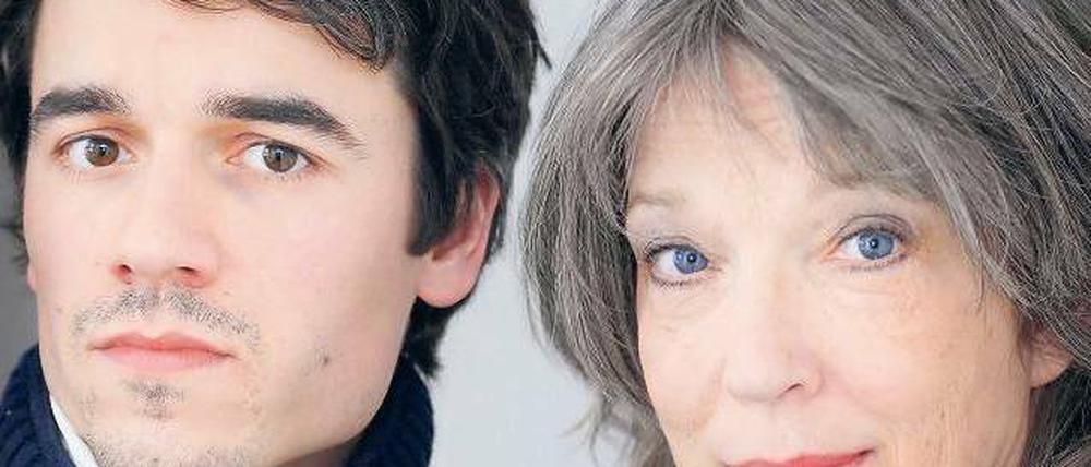 Hört, hört. Hauptkommissarin Holz (Eva Kryll) und Oberkommissar Polanski (Alexander Khuon). 