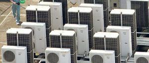 Heiß begehrt im Sommer: Klimaanlagen schaffen Erleichterung.
