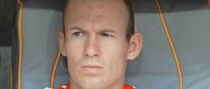 Arjen Robben ist bis zum Beginn der Rückrunde zum Zuschauen verdammt.