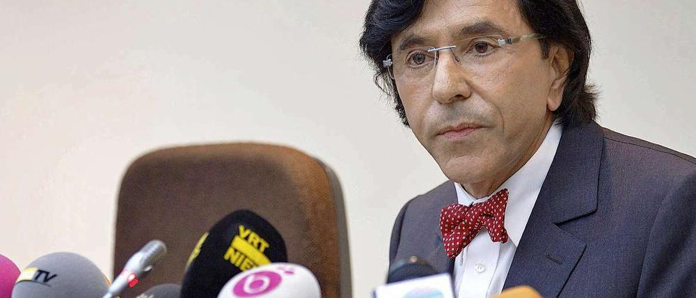 Elio di Rupo weiß nicht weiter.