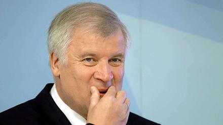 "Das war knapp", sagte Seehofer.
