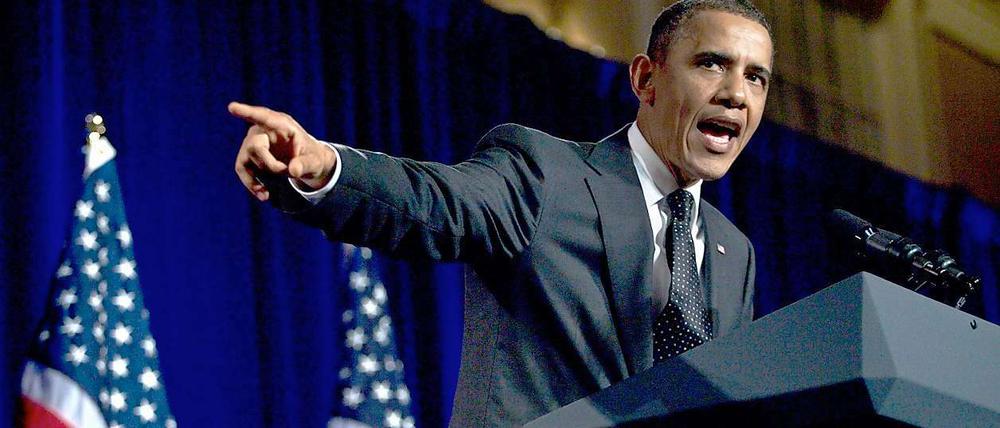 Verlangt Engagement von den Entwicklungsländern: US-Präsident Obama. 