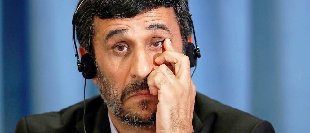 Mahmud Ahmadinedschad musste sich von Barack Obama harte Kritik anhören. 