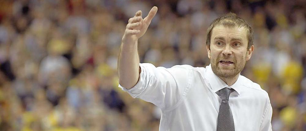 War zufrieden mit der Antwort seiner Mannschaft: Alba-Trainer Luka Pavicevic.