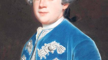 Leopold III. von Anhalt-Dessau, porträtiert von Lisiewsky.