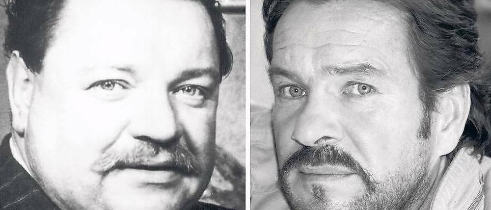 Schauspieler: Götz George (re.) und sein Vater Heinrich George (1893–1946). Foto: dpa