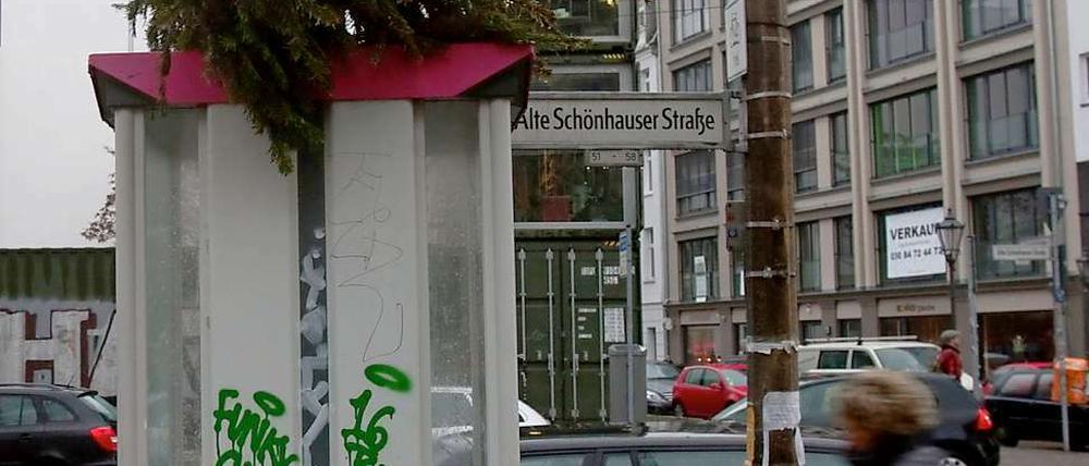 Noch verstecken sich zahlreiche Weihnachtsbäume auf Berlins Straßen, die auf ihre Entsorgung warten.