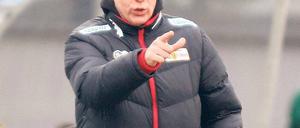 Leise Töne. Uwe Neuhaus kämpft mit Union weiter gegen den Abstieg.