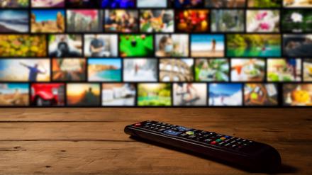 Die Qual der Wahl: Apps auf dem Smart TV Gerät.