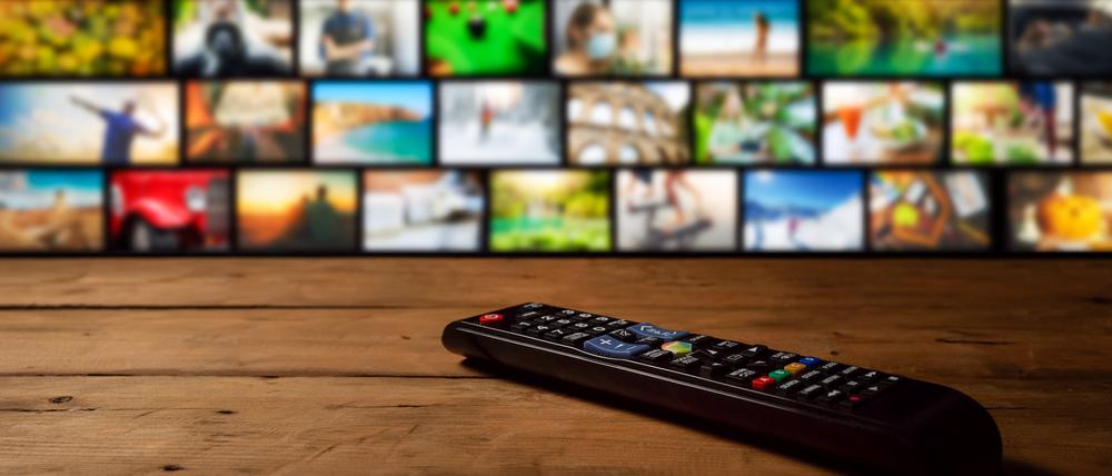 Die Qual der Wahl: Apps auf dem Smart TV Gerät.