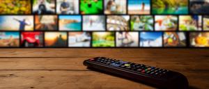 Die Qual der Wahl: Apps auf dem Smart TV Gerät.