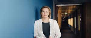 im Bild: Nancy Faeser, Bundesministerin des Innern und für Heimat, aufgenommen im Bundesministerium des Innern und für Heimat, Berlin