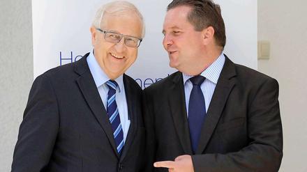 Zwei Wahlverlierer: Rainer Brüderle (li.) und Stefan Mappus.