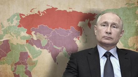 
Eine eingefärbte Weltkarte zeigt, welche Staaten Putins Angriffskrieg verurteilen. Gestaltung Tagesspiegel/ K. Schuber | Foto: Alexei Druzhinin/Kremlin Pool via www.imago-images.de