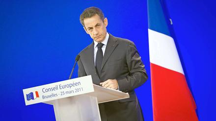 Frankreichs Präsident Nicolas Sarkozy.