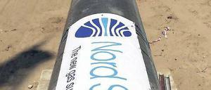 Letzte Etappe. Im Oktober soll erstmals Gas durch die Ostsee-Pipeline strömen. Foto: ddp