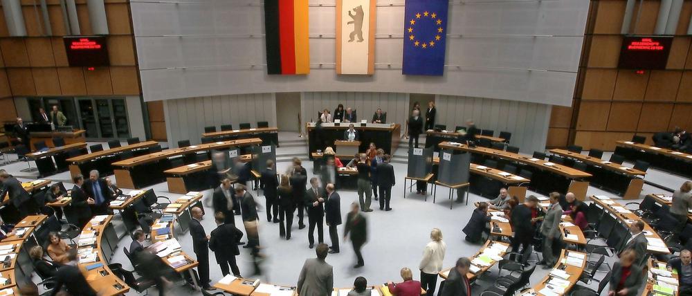 Das Berliner Abgeordnetenhaus.