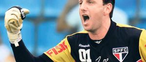 Sie nannten ihn Mücke. Torwart Rogério Ceni spielt seit 18 Jahren beim FC São Paolo – und traf schon 100 Mal.
