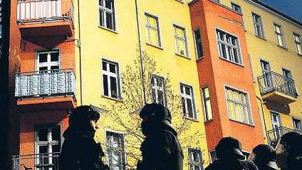 Juristische Aufarbeitung. Anfang Februar wurde die Liebig 14 geräumt. Foto: dapd
