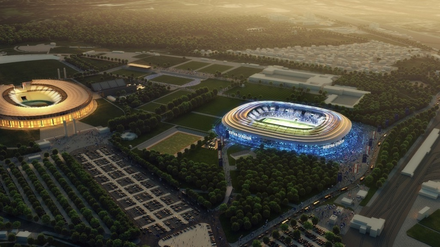 So stellt sich Hertha BSC das neue Stadion auf dem Olympiagelände vor.
