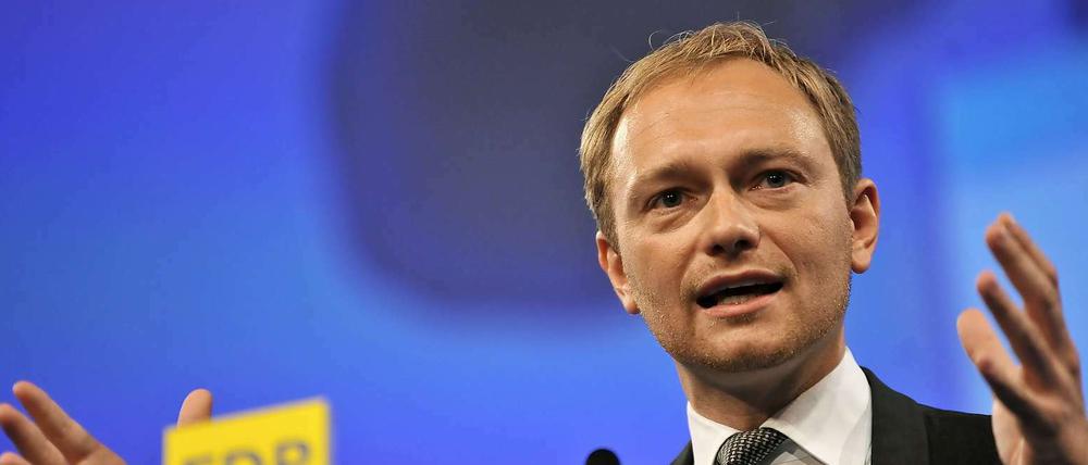 "Das Elterngeld ist zum Besitzstand geworden", sagt Christian Lindner