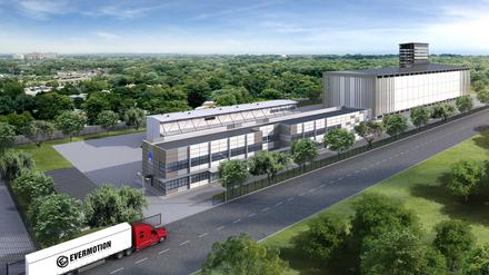 Auf einer Fläche von 14 Hektar soll in den kommenden Jahren eine Fabrik für Batteriematerialien entstehen.