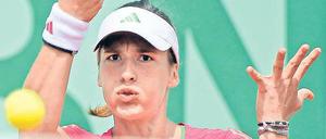 Gute Aussichten. Andrea Petkovic steht im Achtelfinale von Paris.