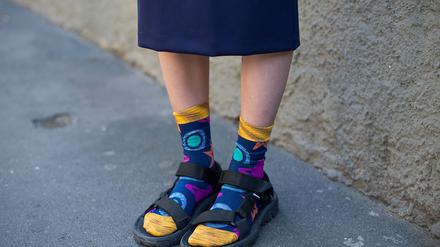 Mehr geht nicht: Style und warme Füße.