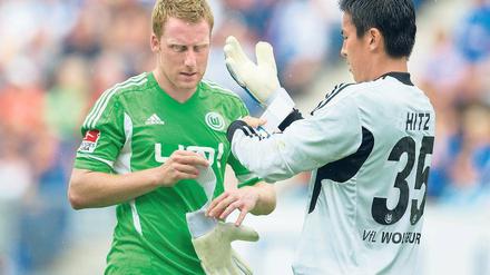 Hasebe im Hitz-Kostüm. Foto: dpa