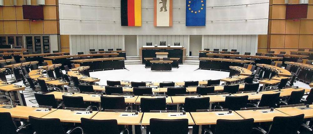 Bald wieder gefüllt. Wenn es nach der Zahl der Anwälte im Abgeordnetenhaus geht, dann dürfte künftig alles rechtens sein Parlament. 