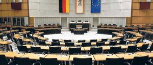 Bald wieder gefüllt. Wenn es nach der Zahl der Anwälte im Abgeordnetenhaus geht, dann dürfte künftig alles rechtens sein Parlament. 