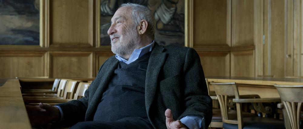 Joseph Stiglitz hält Zinsen für nur eingeschränkt wirksam im Kampf gegen die Inflation.