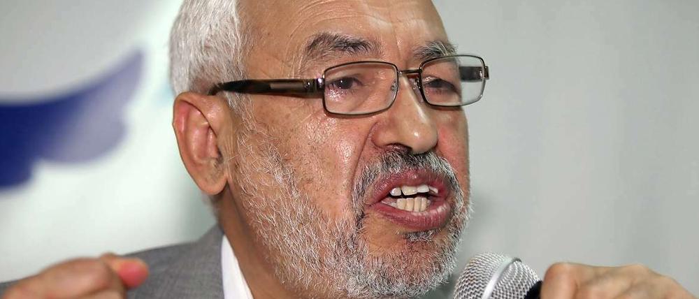 Rachid Ghannouchi führt die tunesische Ennahdha-Partei.