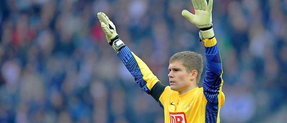 Thomas Kraft wechselte vor der Saison zu Hertha BSC und etablierte sich schnell als die neue Nummer eins.