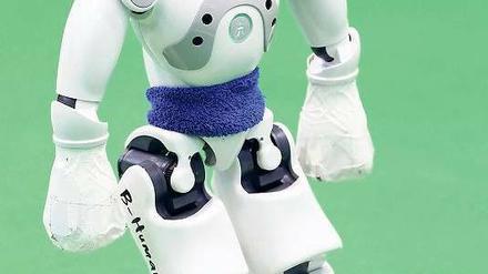 Fußball kann er. Von einer empfindsamen Wahrnehmung sind humanoide Roboter aber noch entfernt. Bisher erkennen sie die Außenwelt nur über eingebaute Kameras. 